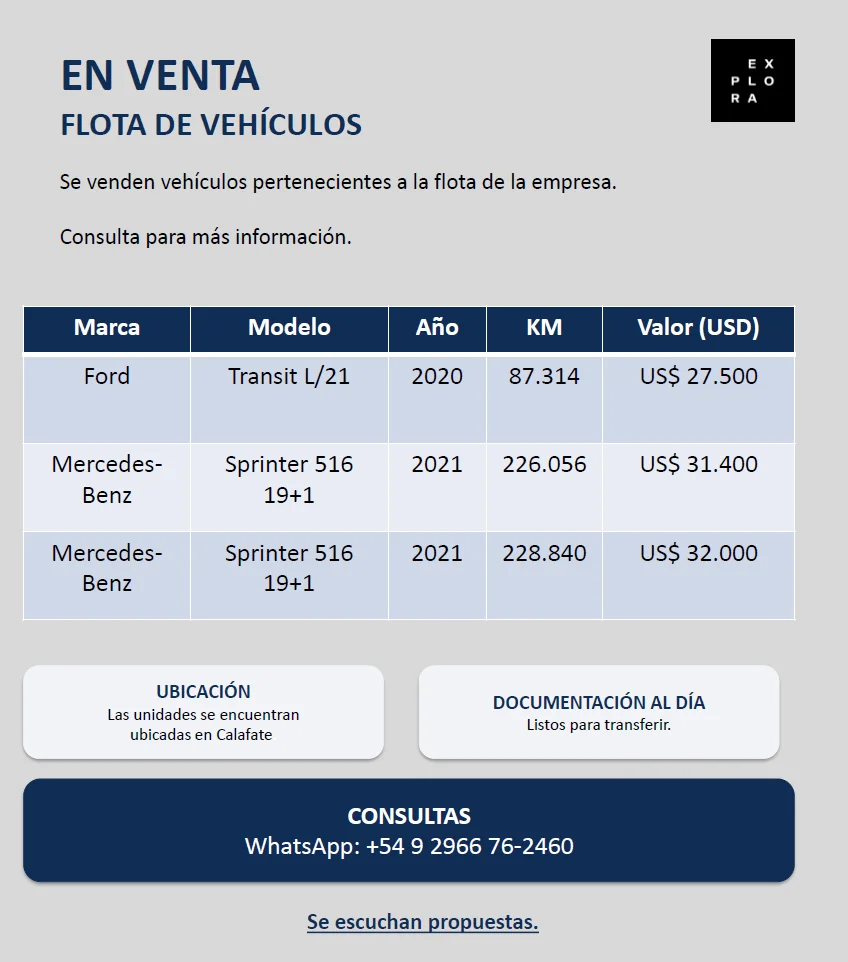 Explora - Vta Vehiculos 25 al 31 jul